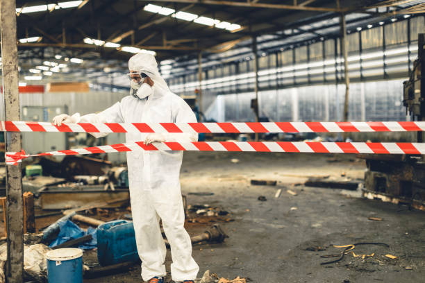 Professional Biohazard technician working in Oakland, OR